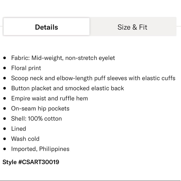 CHARINA SARTE Caroline Brown White Floral Lace Dress NWT - Picture 15 of 16